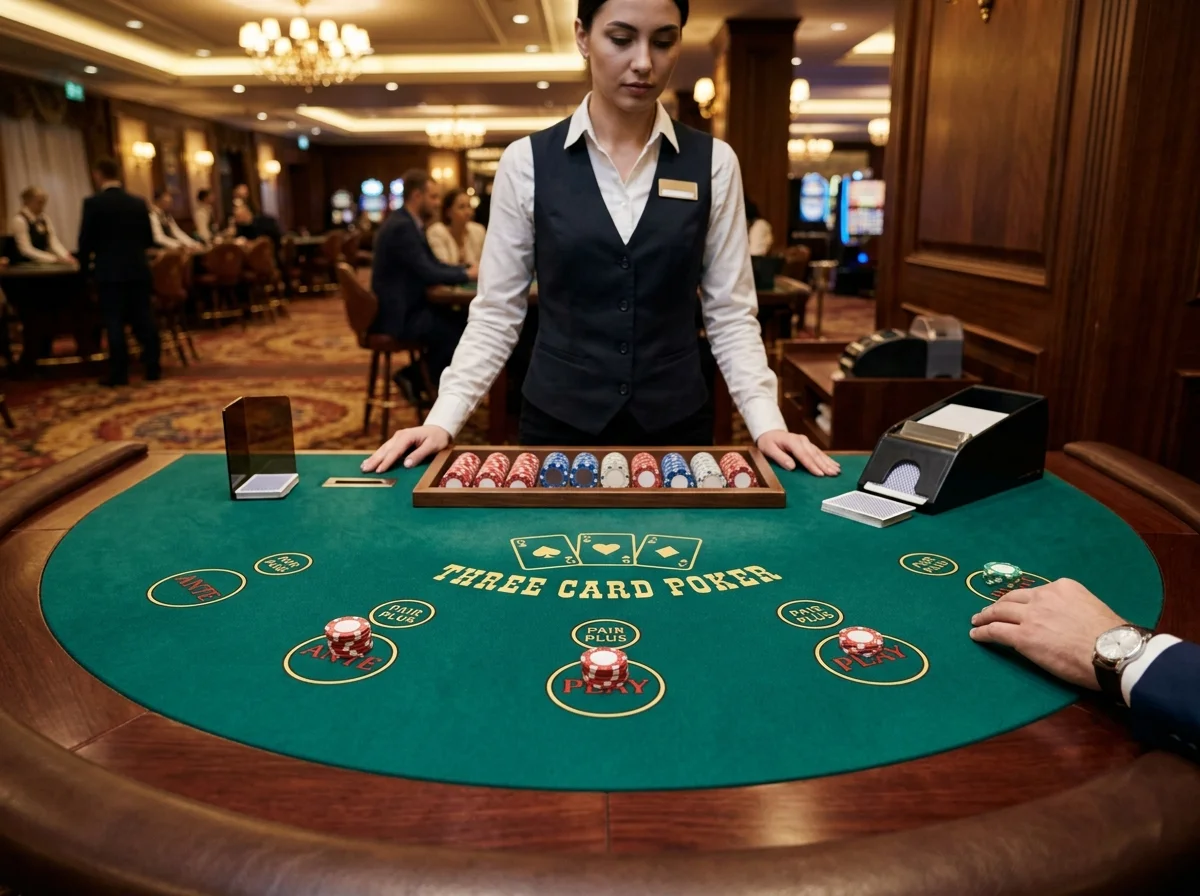 Three Card Poker at Goodman online casino table games